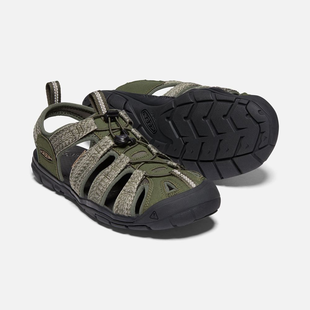 Keen Vandringssandaler Herr Olivgröna - Clearwater Cnx - 354792YAC